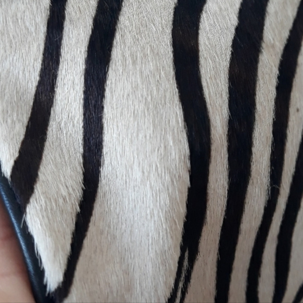 Rebecca minkoff small zebra print crossbody bag - Picture 5 of 8